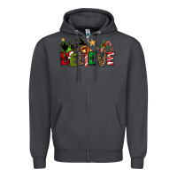 Smoke christmas believe Zipper Hoodie - texasbilliewilder