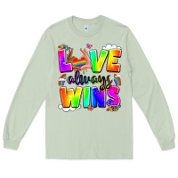 Matcha love always wins Long Sleeve Tee - LillyAllenDesigns