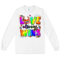 White love always wins Long Sleeve Tee - LillyAllenDesigns