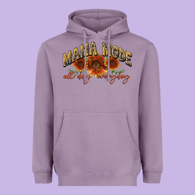 Mama Mode All Day Everyday Mother's Day Heavyweight Hoodie Designed By Cowgirlartshop