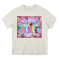 Cream school nurse tumbler Heavy Core Tee - BundleAndBundleShop