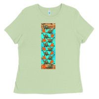 Matcha dinosaur brontosaurus pen wrap Ladies Tee - Artiststas