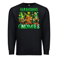 Black St. Patrick's Day gnomes Premium Sweatshirt - CowGirlArtShop