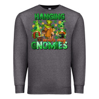 Charcoal Heather St. Patrick's Day gnomes Premium Sweatshirt - CowGirlArtShop