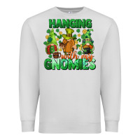 Dove Grey St. Patrick's Day gnomes Premium Sweatshirt - CowGirlArtShop
