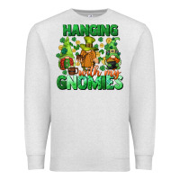 Oatmeal Heather St. Patrick's Day gnomes Premium Sweatshirt - CowGirlArtShop