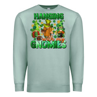 Seafoam St. Patrick's Day gnomes Premium Sweatshirt - CowGirlArtShop
