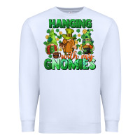 White St. Patrick's Day gnomes Premium Sweatshirt - CowGirlArtShop