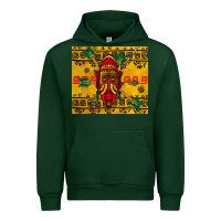 Forest Green african mask tumbler Urban Hoodie - BundleAndBundleShop