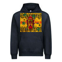 Navy african mask tumbler Urban Hoodie - BundleAndBundleShop