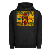 Pigment Black african mask tumbler Urban Hoodie - BundleAndBundleShop
