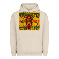Pigment French Oak african mask tumbler Urban Hoodie - BundleAndBundleShop