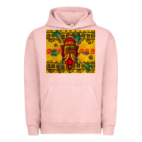 Pigment Salmon african mask tumbler Urban Hoodie - BundleAndBundleShop
