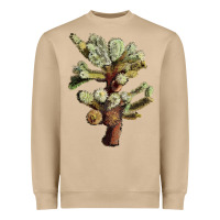 Mushroom Cholla Tree Cactus Heavyweight Sweatshirt - LillyAllenDesigns