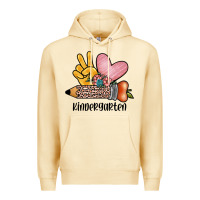Pina Colada peace love kindergarten Premium Hoodie - JahusDesignShop