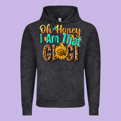 Oh Honey I Am That Gigi Nca Vintage Hoodie Designed By Nancycooperartshop
