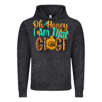 Vintage Black oh honey i am that gigi nca Vintage Hoodie - NancyCooperArtShop