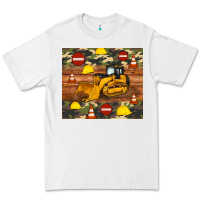 White bulldozer camouflage tumbler Premium Tee - Artiststas