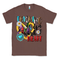 Chestnut teaching is a work of heart Classic Tee - NancyCooperArtShop