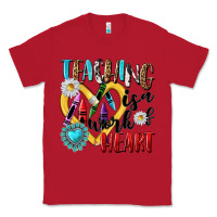 Red teaching is a work of heart Classic Tee - NancyCooperArtShop