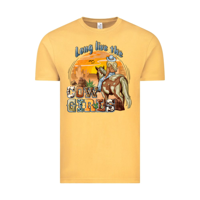 Long Live The Cowgirls Vintage Tee by NancyCooperArtShop | Teevron