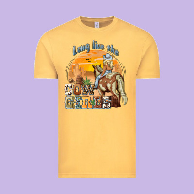 Long Live The Cowgirls Vintage Tee Designed By Nancycooperartshop