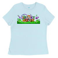 Baby Blue one spooky nurse libbey glass Ladies Tee - BundleAndBundleShop
