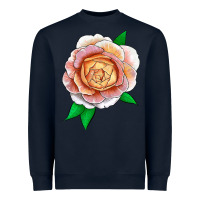 Navy Fun In The Sun Rose Heavyweight Sweatshirt - LillyAllenDesigns
