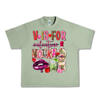 Oil Green v is for vodka Urban Heavy Tee - NancyCooperArtShop