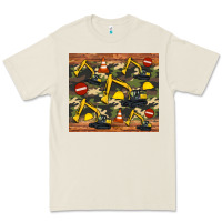 Excavator Camouflage Premium Tee | Teevron