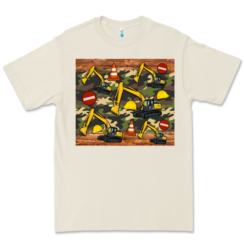 Excavator Camouflage Premium Tee by Artiststas | Teevron