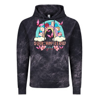 Cloud Black squish girl Vintage Hoodie - MaliasSmallBusiness