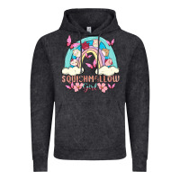 Vintage Black squish girl Vintage Hoodie - MaliasSmallBusiness