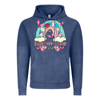 Vintage Denim squish girl Vintage Hoodie - MaliasSmallBusiness