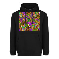 Mardi Gras With Crabs Tumbler Heavyweight Hoodie | Teevron