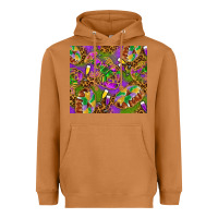 Meerkat Mardi Gras with crabs tumbler Heavyweight Hoodie - HowdyJamesFarm