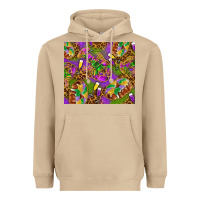 Mushroom Mardi Gras with crabs tumbler Heavyweight Hoodie - HowdyJamesFarm