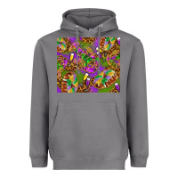 Storm Mardi Gras with crabs tumbler Heavyweight Hoodie - HowdyJamesFarm
