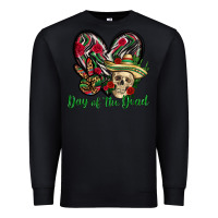 Black Day of the dead Mexico Premium Sweatshirt - HowdyJamesFarm