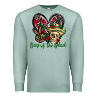 Seafoam Day of the dead Mexico Premium Sweatshirt - HowdyJamesFarm