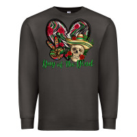Smoke Day of the dead Mexico Premium Sweatshirt - HowdyJamesFarm