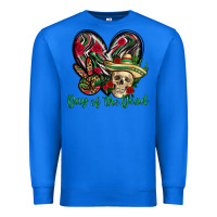 True Royal Day of the dead Mexico Premium Sweatshirt - HowdyJamesFarm