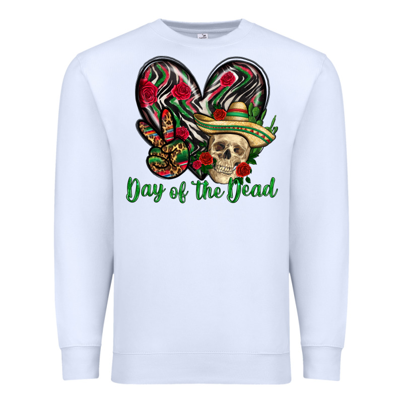 Day Of The Dead Mexico Premium Sweatshirt by HowdyJamesFarm | Teevron