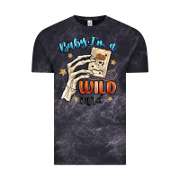 Cloud Black baby im a wild card Vintage Tee - MaliasSmallBusiness