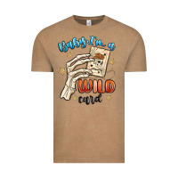 Vintage Coffee baby im a wild card Vintage Tee - MaliasSmallBusiness