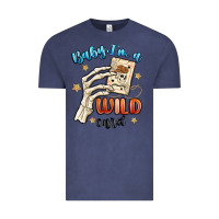 Vintage Denim baby im a wild card Vintage Tee - MaliasSmallBusiness