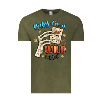 Vintage Olive baby im a wild card Vintage Tee - MaliasSmallBusiness