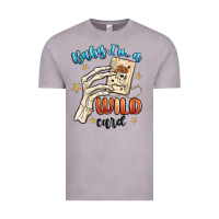 Vintage Zinc baby im a wild card Vintage Tee - MaliasSmallBusiness