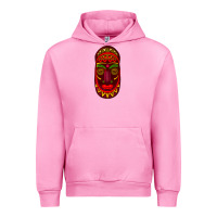 Fuchsia Pink african masks 3 Urban Hoodie - BundleAndBundleShop
