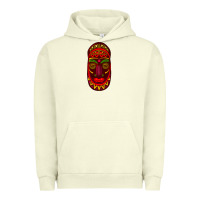 Pigment Pistachio african masks 3 Urban Hoodie - BundleAndBundleShop